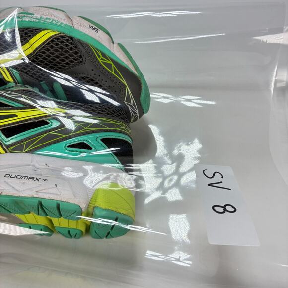 ASICS GT-1000 3 Gray Green Running Shoes Athletic Sneakers T4K9N Womens Size 7.5 - Picture 10 of 10